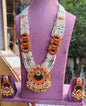 Majestic Temple Design Pearl Long Haar Set